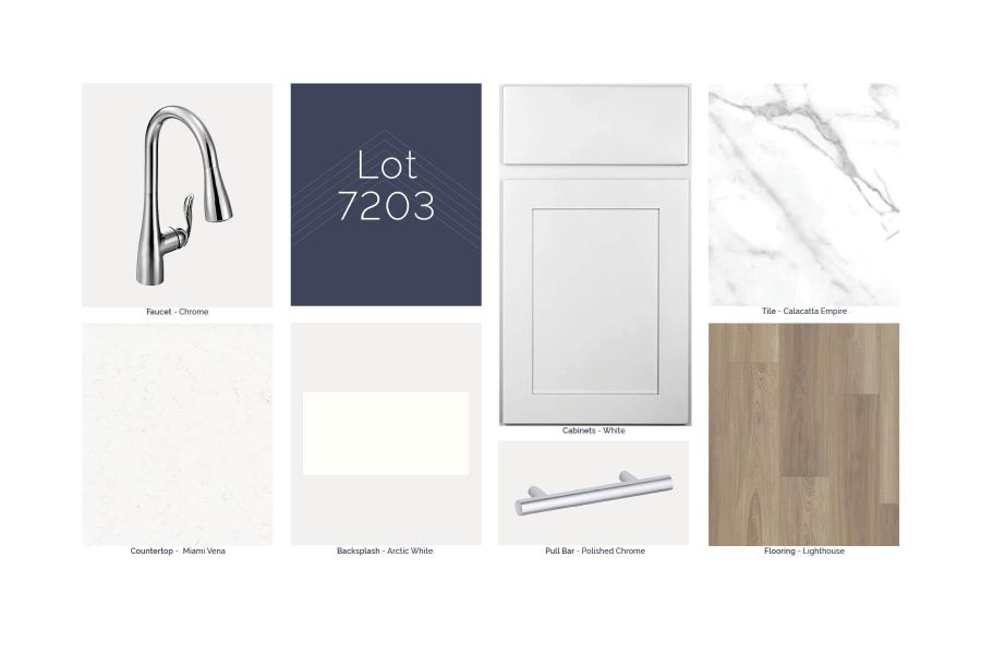 Sample of building materials used in homes in Pinewood at Grand Texas, New Caney (Image 13).