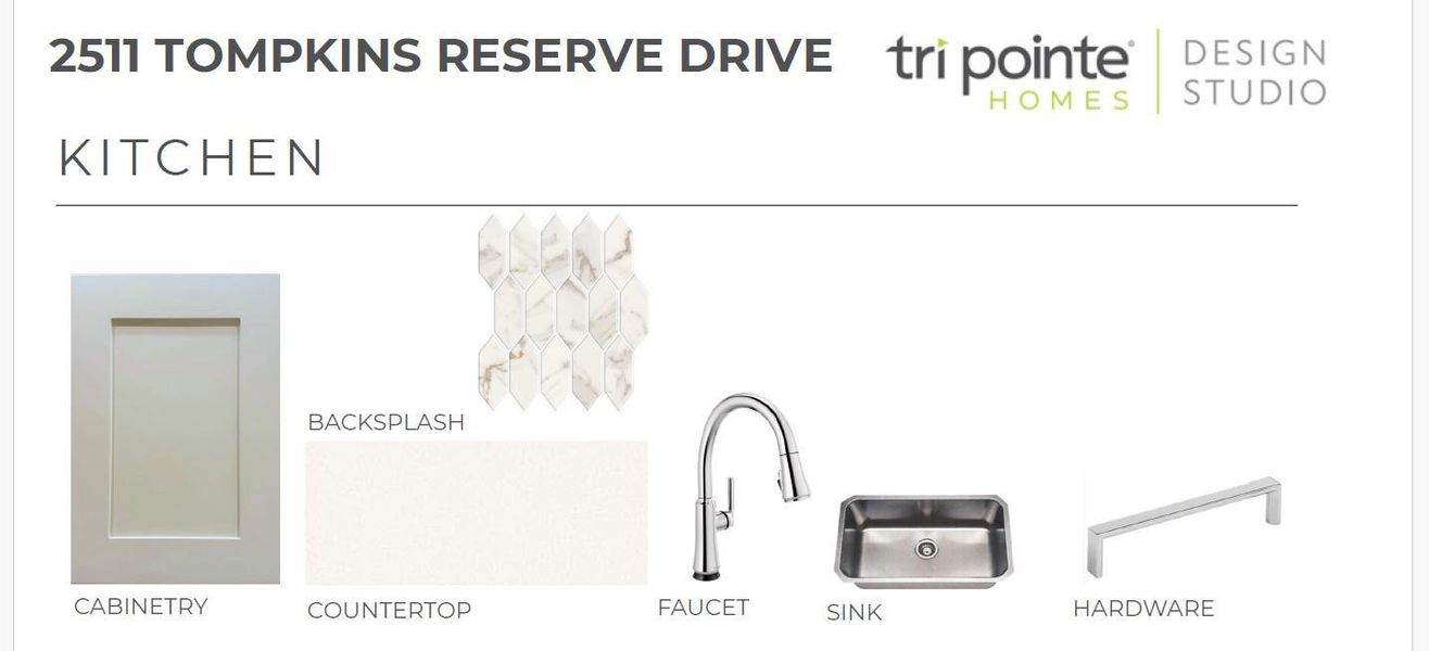 Sample of building materials used in homes in Tompkins Reserve, Katy (Image 5).