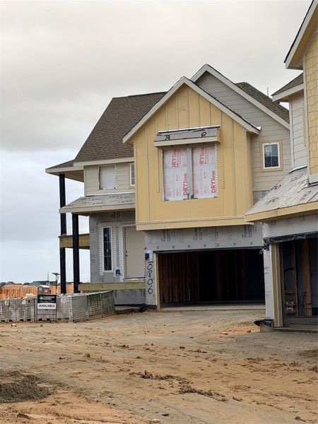 In-progress construction of a new home in Bridgeland, Cypress, TX (Image 18). In-progress construction of a new home in Bridgeland, Cypress, TX (Image 18).