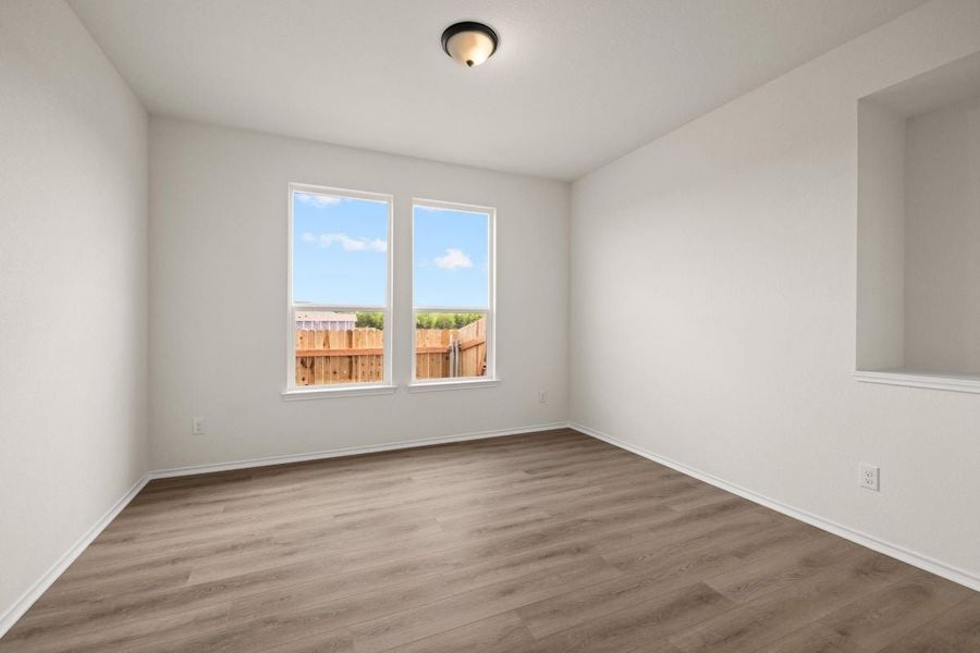 Spacious, unfurnished interior of a new home in Hidden Trails, Belton (Image 7). Spacious, unfurnished interior of a new home in Hidden Trails, Belton (Image 7).