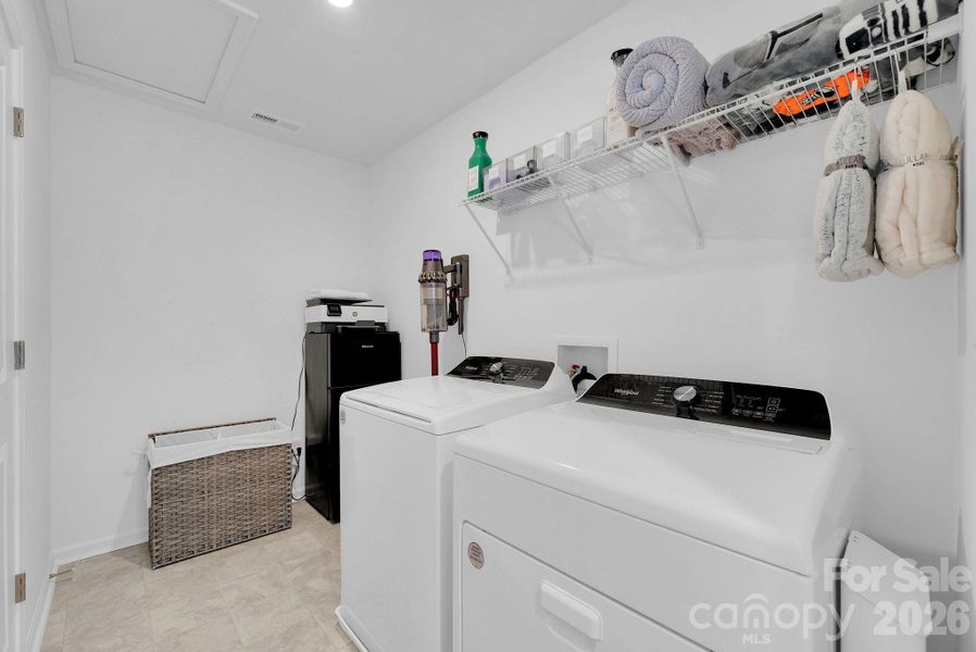 Furnished interior view inside a new home in , Wingate (Image 14).