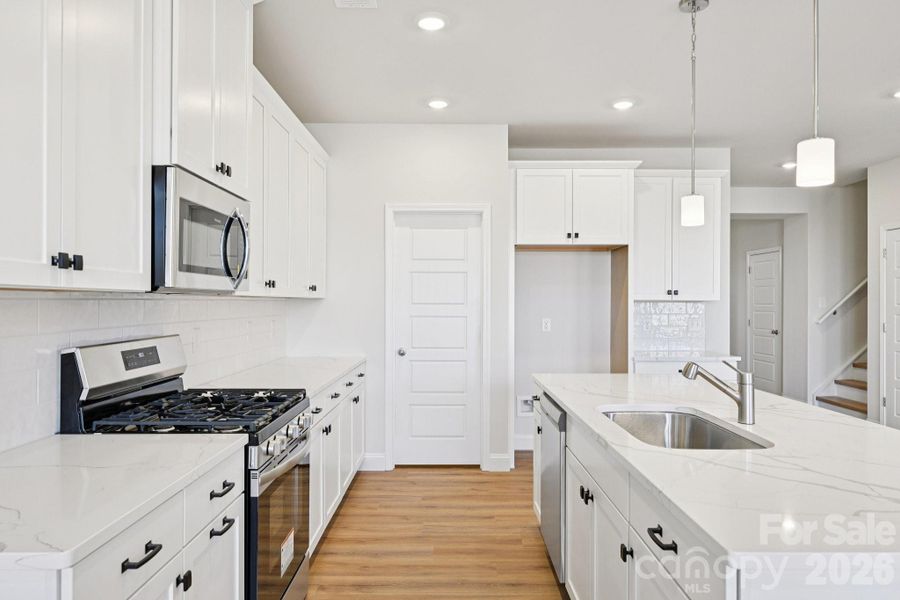 Furnished interior view inside a new home in , Cramerton (Image 5).