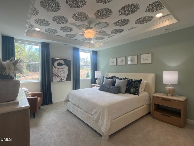 Furnished interior view inside a new home in Sage on North Main, Wake Forest (Image 15).