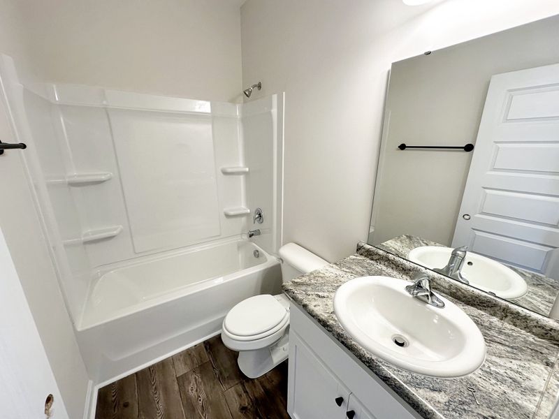 Furnished interior view inside a new home in The Village at Sassafras, Allenhurst (Image 9). Furnished interior view inside a new home in The Village at Sassafras, Allenhurst (Image 9).