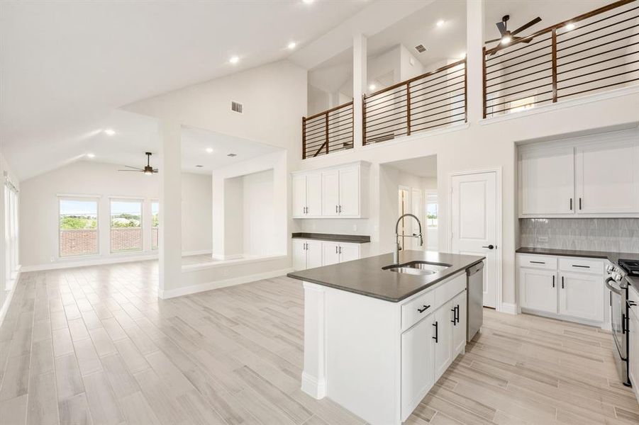 Furnished interior view inside a new home in Devonshire, Forney (Image 6).