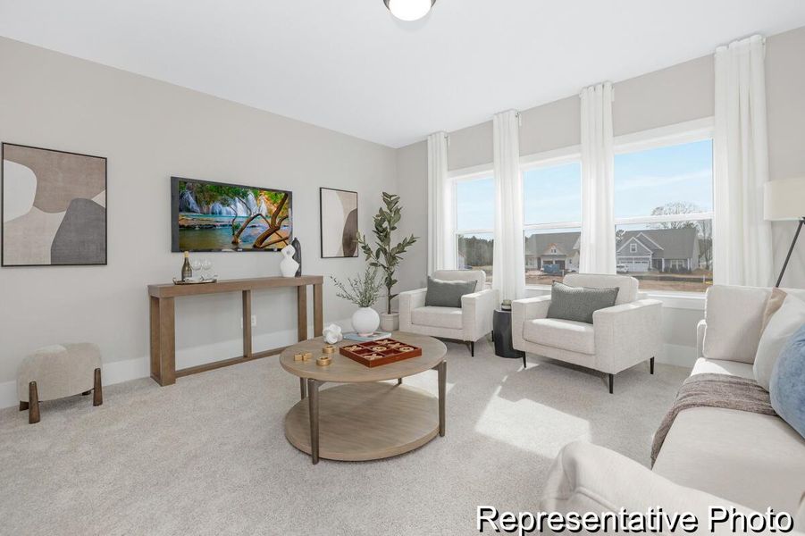 Furnished interior view inside a new home in , Ridgeville (Image 15).