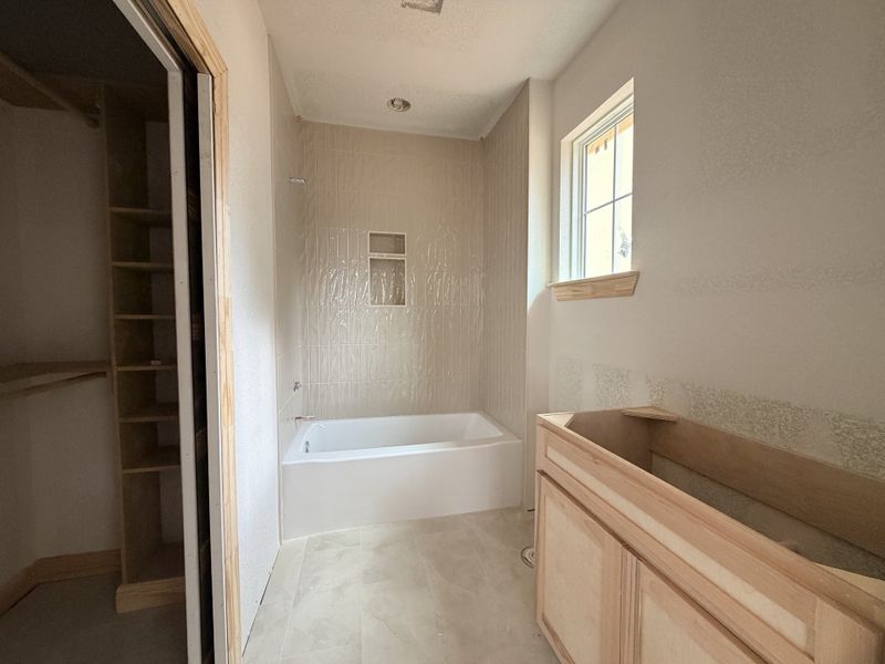 In-progress construction of a new home in Monarch Manor, Poolville, TX (Image 38).