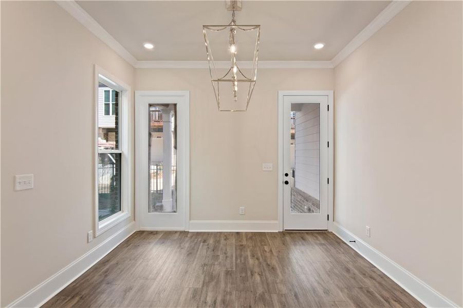 Spacious, unfurnished interior of a new home in Waterhaven, Cumming (Image 18).