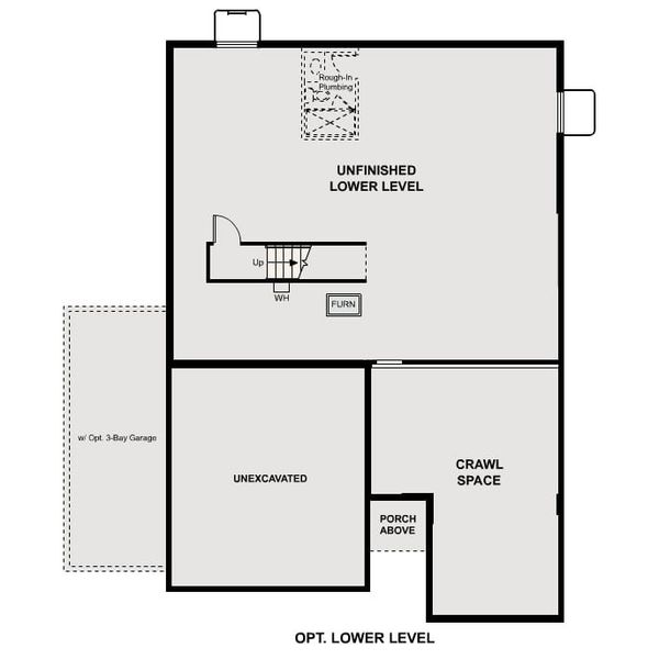 2D floor plan layout of this home in Red Barn Meadows, Mead, CO (Image 4).