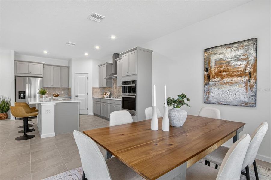 Furnished interior view inside a new home in Rainwood, Clermont (Image 4).