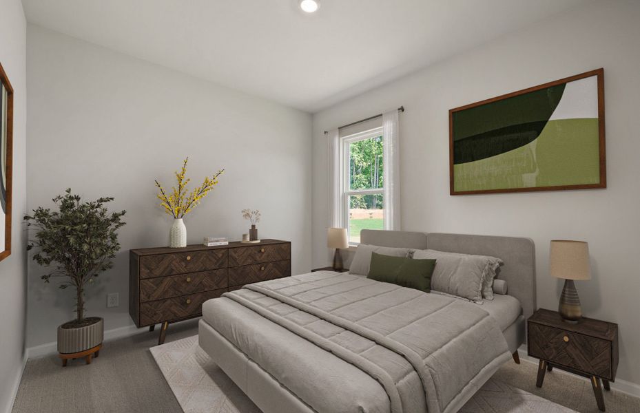 Representative furnished interior of a home built from the Ibis by Centex in Ember, Jasper (Image 4).