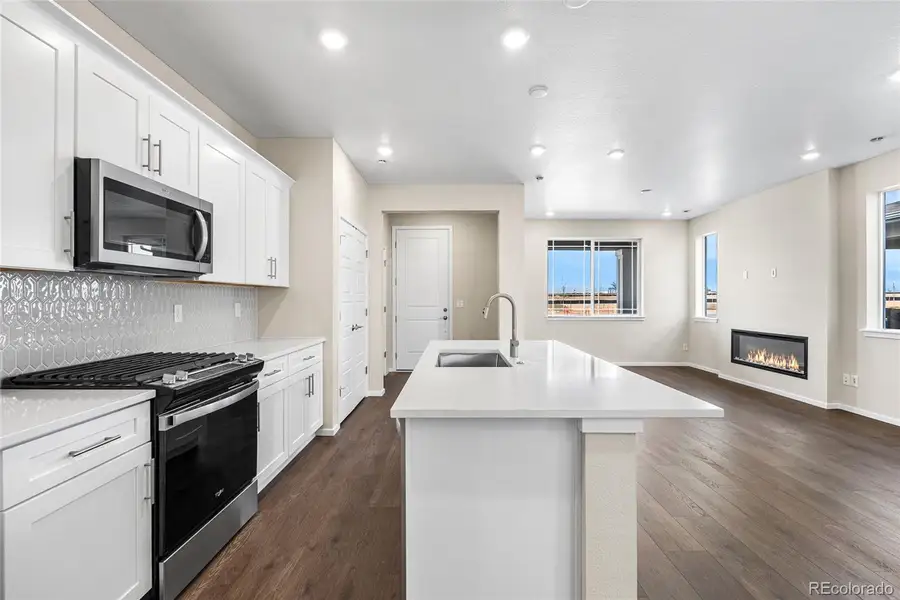 Furnished interior view inside a new home in Barefoot Village, Firestone (Image 5).