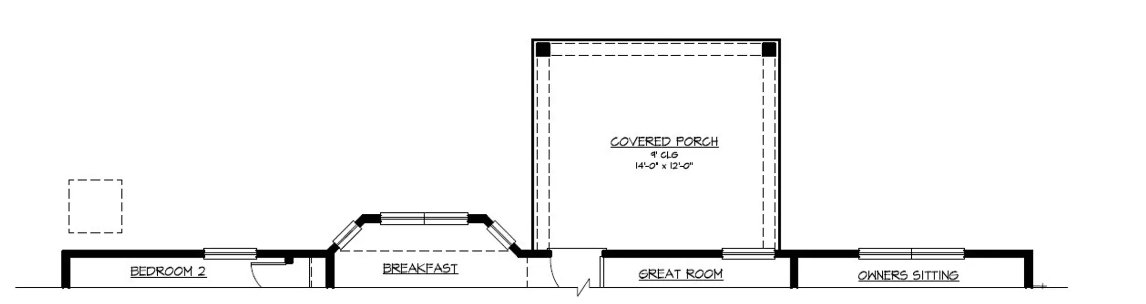 Optional Covered Back Porch