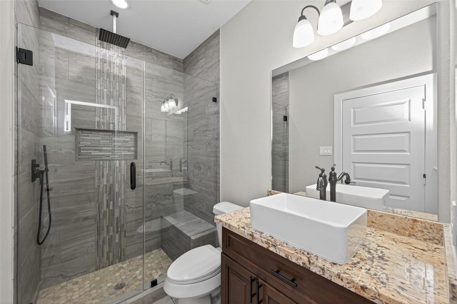 Furnished interior view inside a new home in , Cleveland (Image 8).