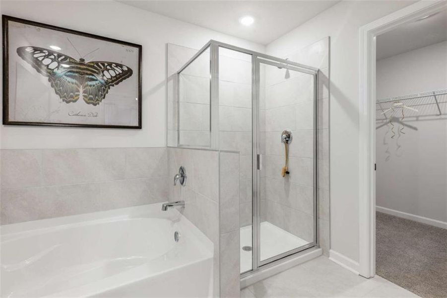 Furnished interior view inside a new home in , Conyers (Image 34).