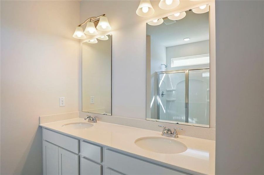 Close-up of interior finishes inside a home in Hillcrest Park, Ringgold (Image 18).