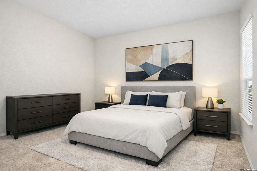 Furnished interior view inside a new home in Lily Springs, Seguin (Image 12).