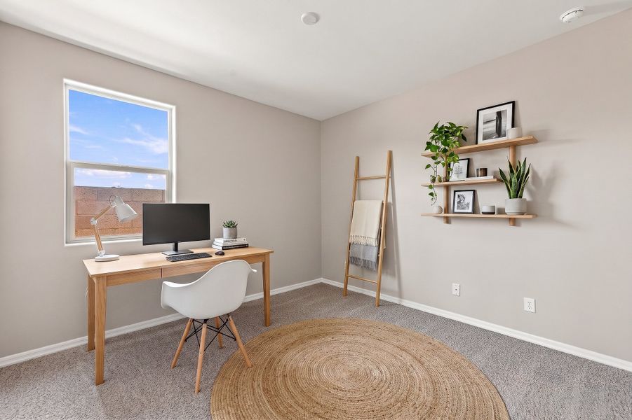 Furnished interior view inside a new home in Tirreno at IronWing, Litchfield Park (Image 11).