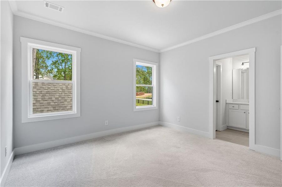 Spacious, unfurnished interior of a new home in , Canton (Image 38).