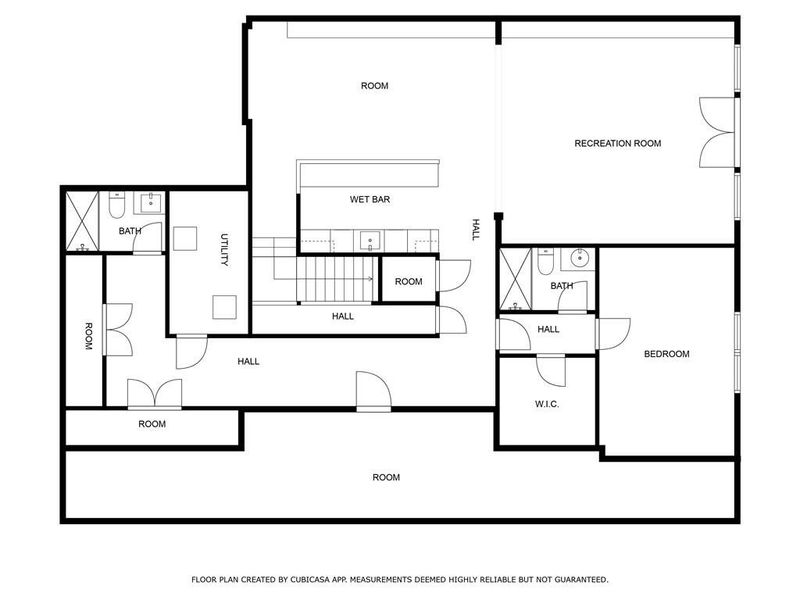 2D floor plan layout of this home in , Alpharetta, GA (Image 6).