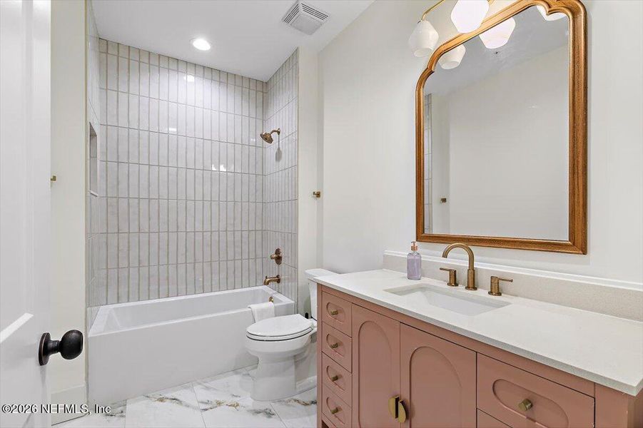 Furnished interior view inside a new home in , Jacksonville Beach (Image 30). Furnished interior view inside a new home in , Jacksonville Beach (Image 30).