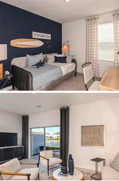 Furnished interior view inside a new home in Edgestone at Artisan Lakes, Palmetto (Image 8).