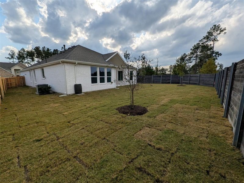 Exterior details and patio area of a home in Artavia, Conroe (Image 3). Exterior details and patio area of a home in Artavia, Conroe (Image 3).