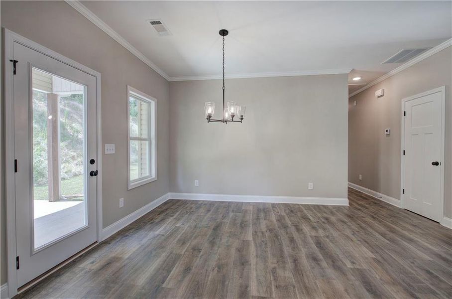 Spacious, unfurnished interior of a new home in , Rockmart (Image 23).