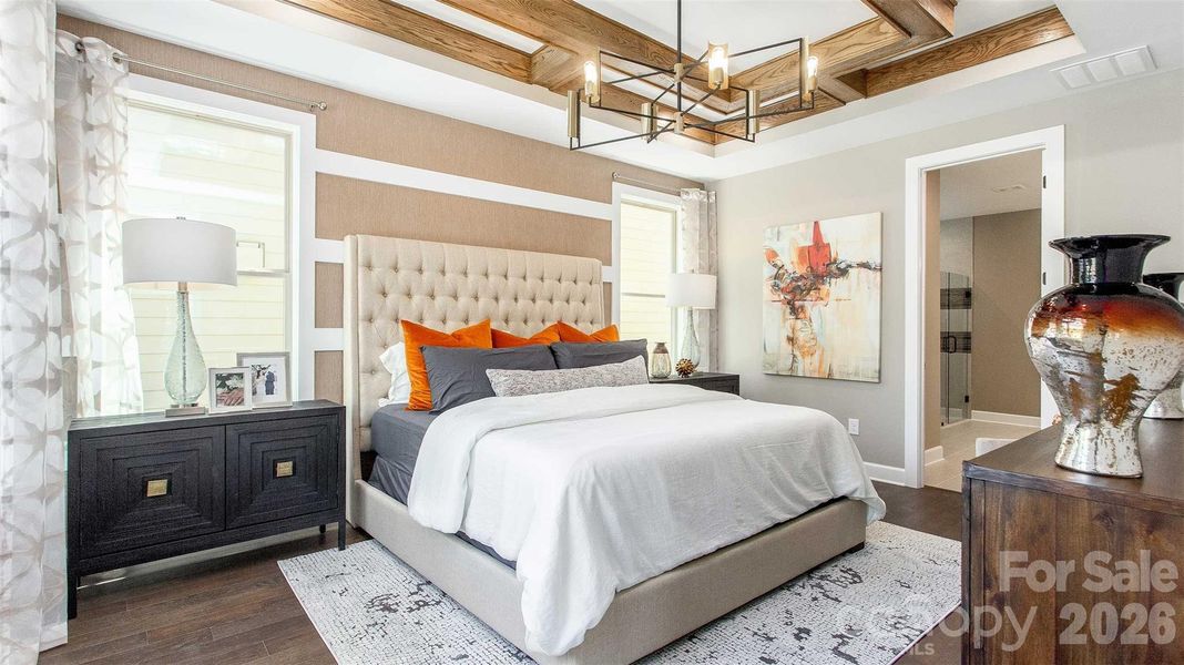 Furnished interior view inside a new home in Handsmill on Lake Wylie, York (Image 4).