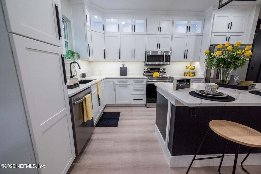 Furnished interior view inside a new home in , Starke (Image 12).