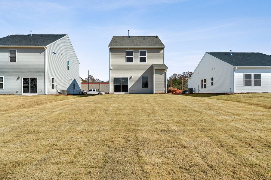 Exterior details and patio area of a home in Tucker Ridge, Pendleton (Image 2).