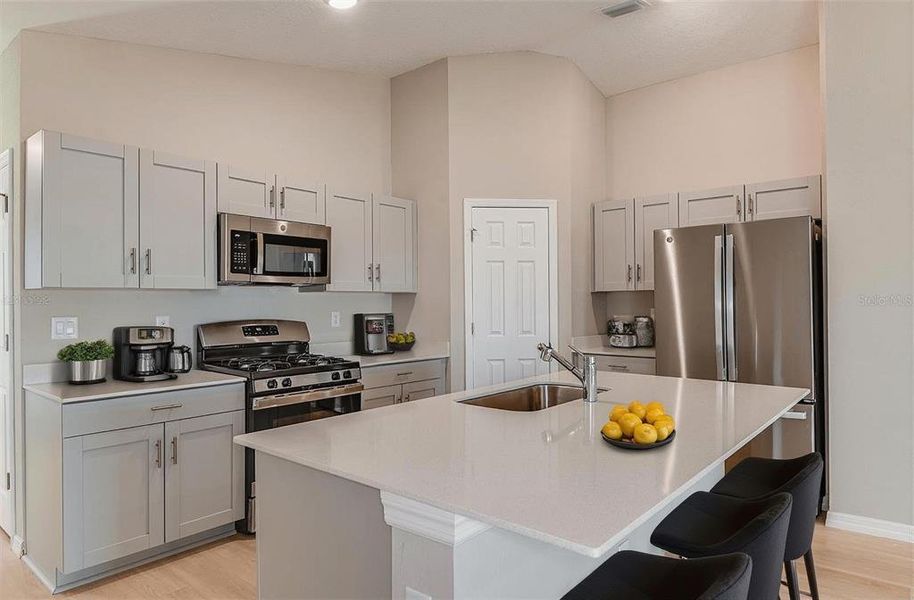 Furnished interior view inside a new home in , Haines City (Image 13).