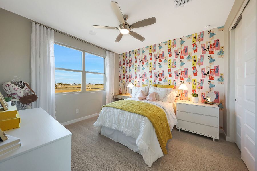 Representative furnished interior of a home built from the Lagoon by Mattamy Homes in Tierra Vistoso, Surprise (Image 41).