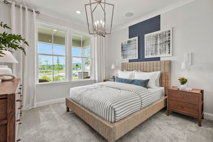 Representative furnished interior of a home built from the Mystique by Del Webb in Del Webb Carolina Ridge, Midland (Image 16).