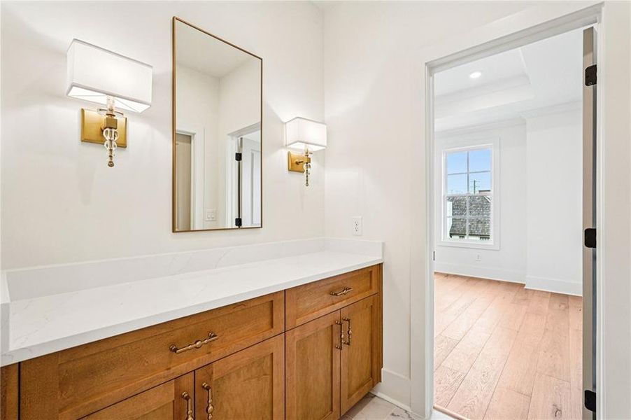 Furnished interior view inside a new home in Park Walke, Alpharetta (Image 5).