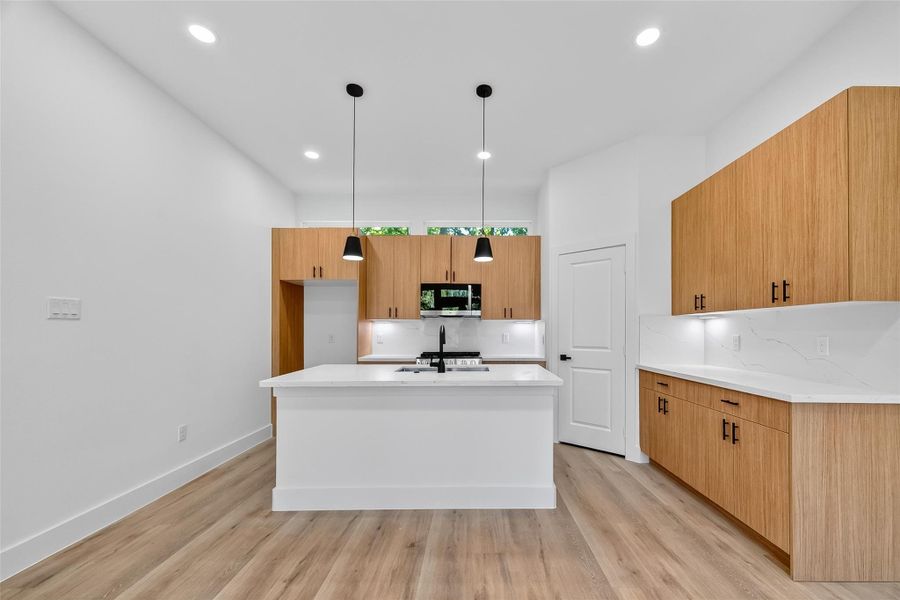 Furnished interior view inside a new home in , Houston (Image 9).