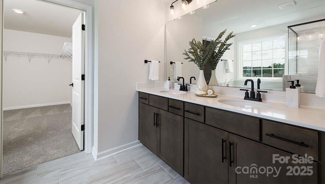Furnished interior view inside a new home in Falls Cove, Troutman (Image 25).