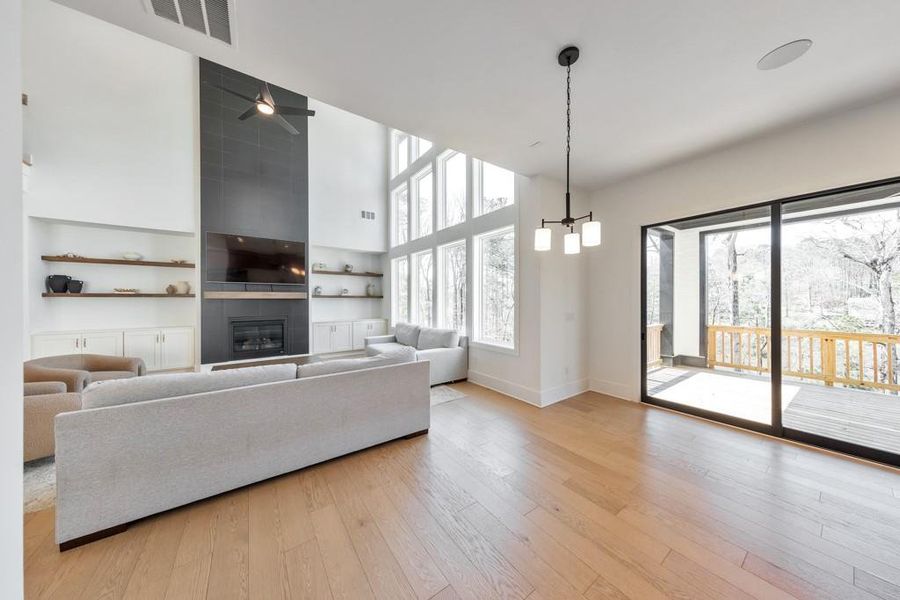 Furnished interior view inside a new home in , Woodstock (Image 16).