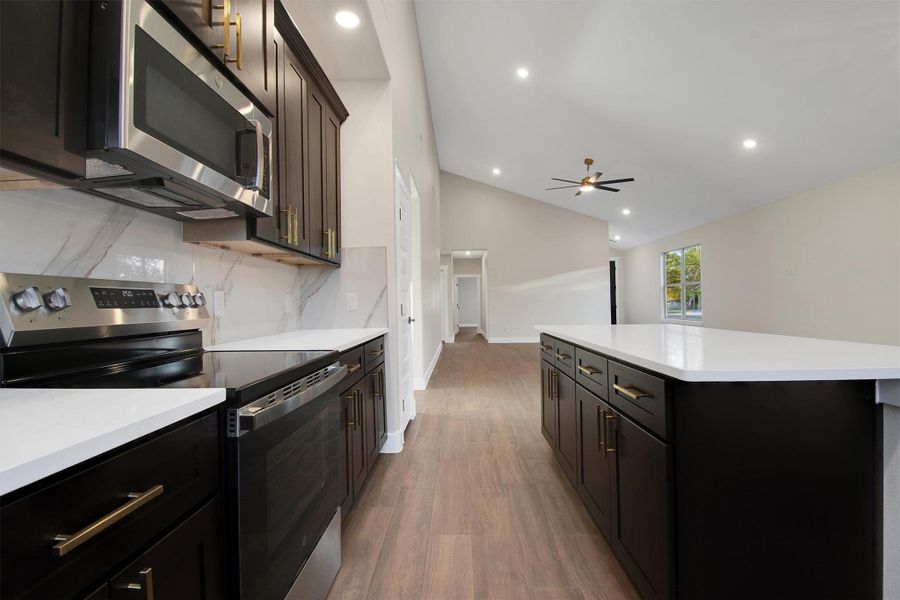 Furnished interior view inside a new home in , Bastrop (Image 9).