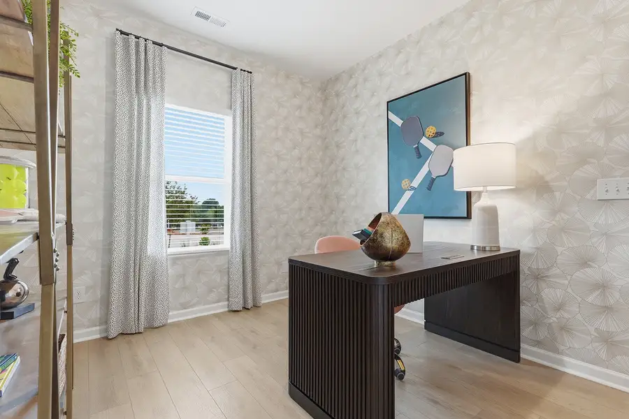 Representative furnished interior of a home built from the Gwinnett II - Genesis Value Collection by Mungo Homes in Hainer Place, Conway (Image 10).