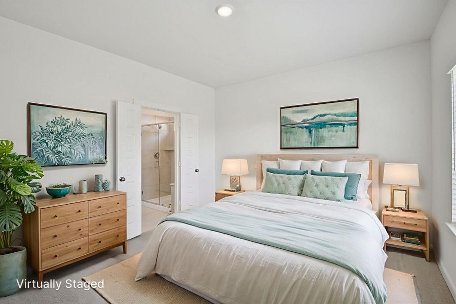 Photo is not of the actual home, but is an inspirational photo of builder’s model home and may depict options, furnishings, and/or decorator features that are not included