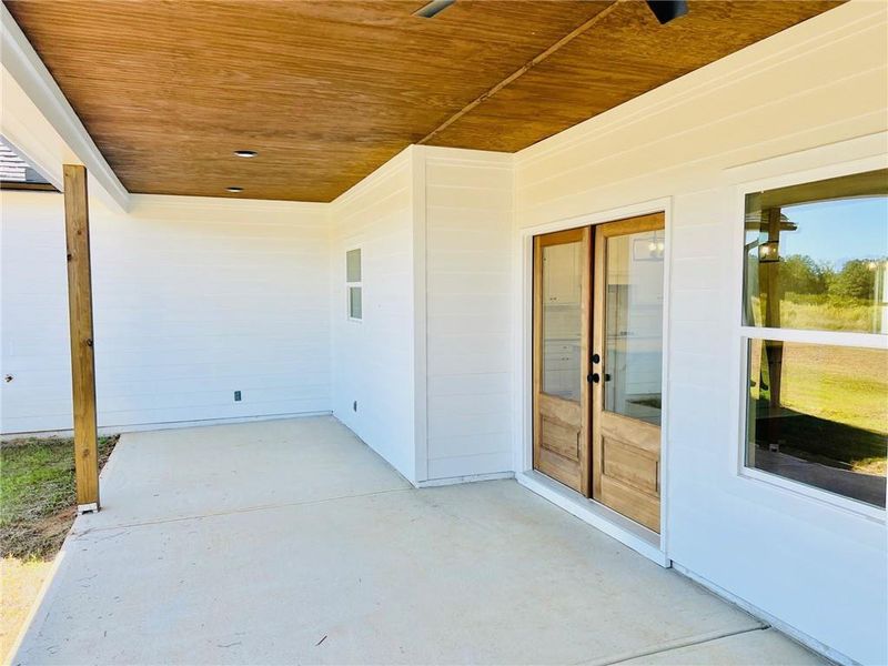 Exterior details and patio area of a home in , Cartersville (Image 2). Exterior details and patio area of a home in , Cartersville (Image 2).