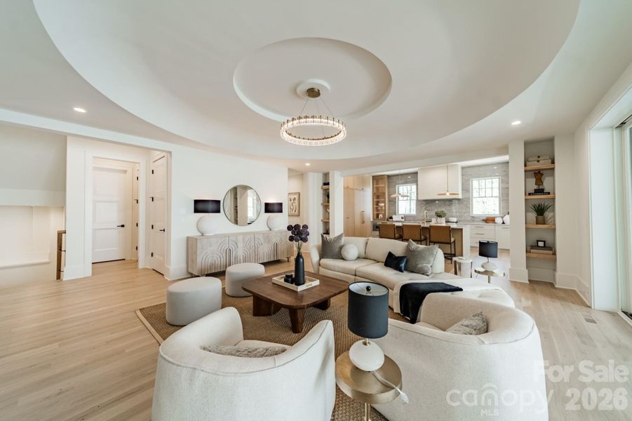 Furnished interior view inside a new home in , Denver (Image 17).