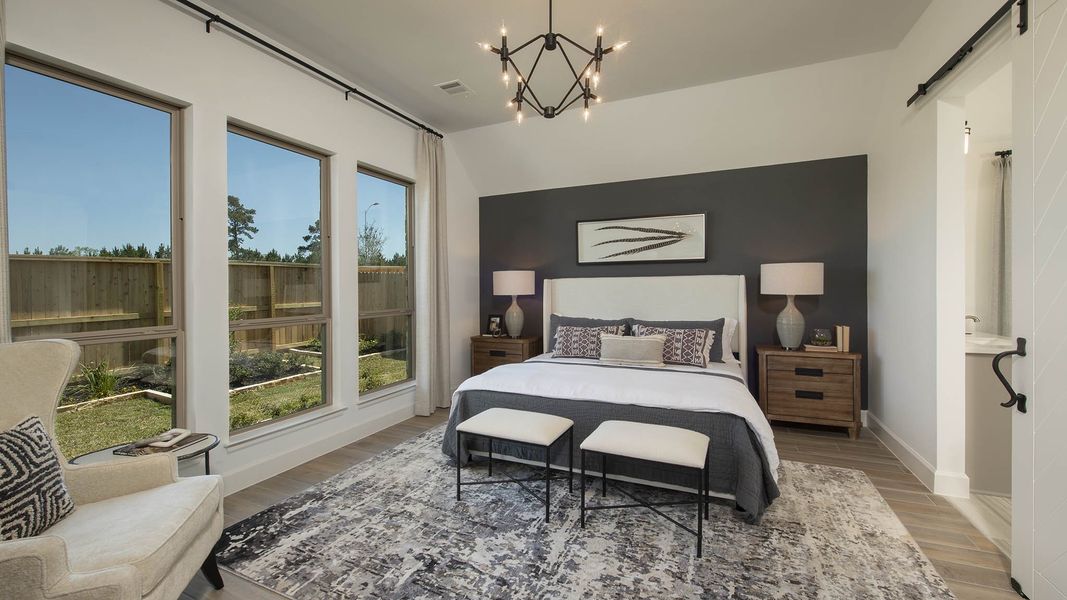 Furnished interior view inside a new home in Candela, Richmond (Image 13).