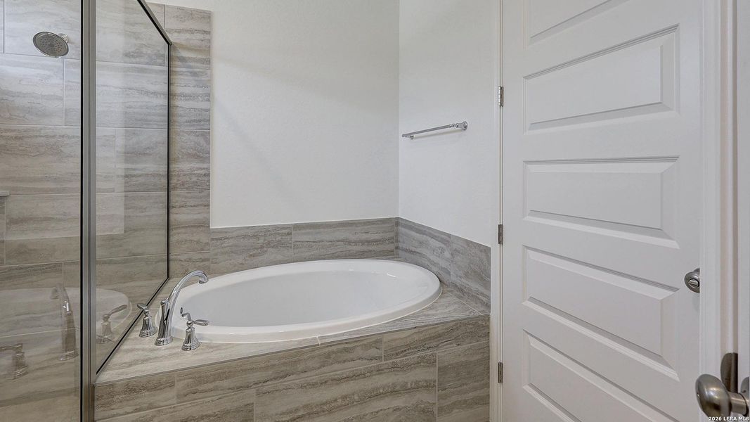 Furnished interior view inside a new home in Kallison Ranch, San Antonio (Image 11). Furnished interior view inside a new home in Kallison Ranch, San Antonio (Image 11).