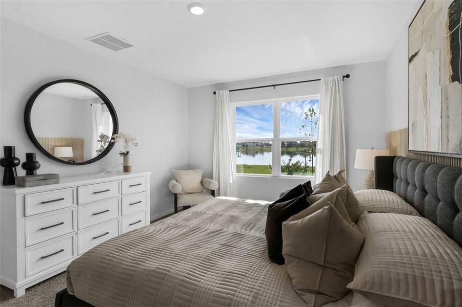 Furnished interior view inside a new home in Wind Meadows South, Bartow (Image 20).