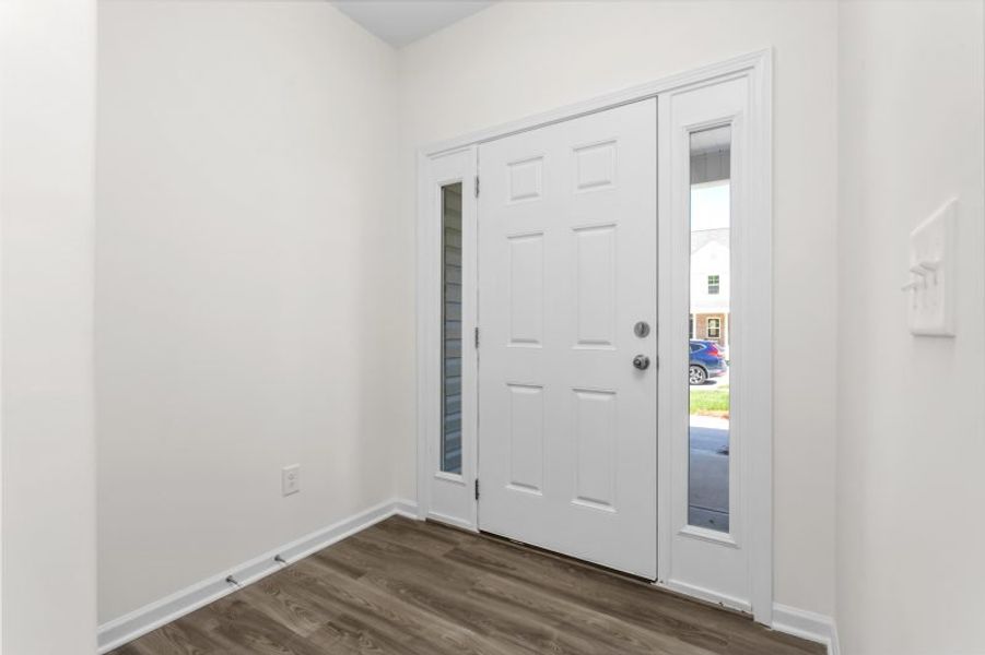Spacious, unfurnished interior of a new home in Avondale, Greensboro (Image 18). Spacious, unfurnished interior of a new home in Avondale, Greensboro (Image 18).