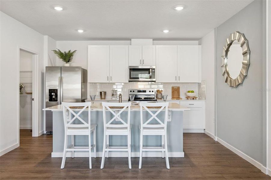 Furnished interior view inside a new home in Halifax Plantation Villas, Ormond Beach (Image 25).