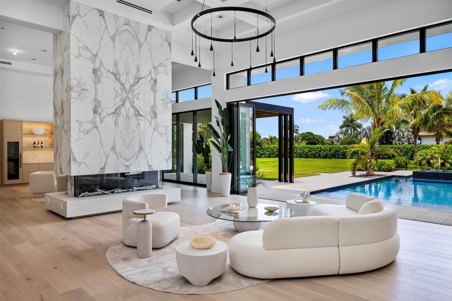 Furnished interior view inside a new home in , Southwest Ranches (Image 15).