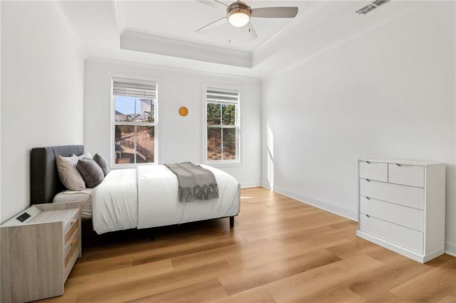 Furnished interior view inside a new home in , Buford (Image 4).